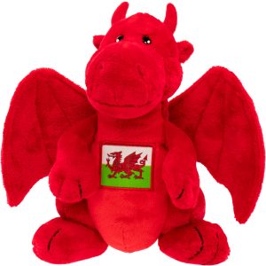 Dragon With Welsh Flag