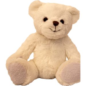 Medium white Stirling Teddy Bear by Suki