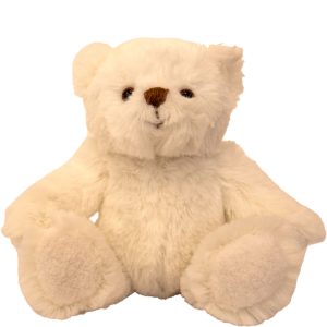 Small white Stirling Teddy Bear by Suki